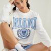 Clothing Revival | Miami Water Polo Graphic Pullover