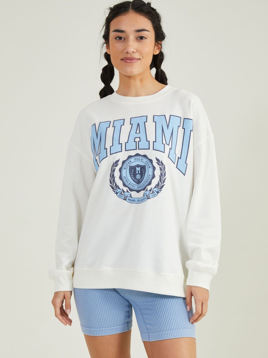 Clothing Revival | Miami Water Polo Graphic Pullover